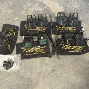 Scoot boots for horses sizes 0, 1, and 1slim plus hardware